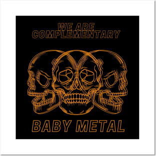 we are complementary BABY METAL Posters and Art